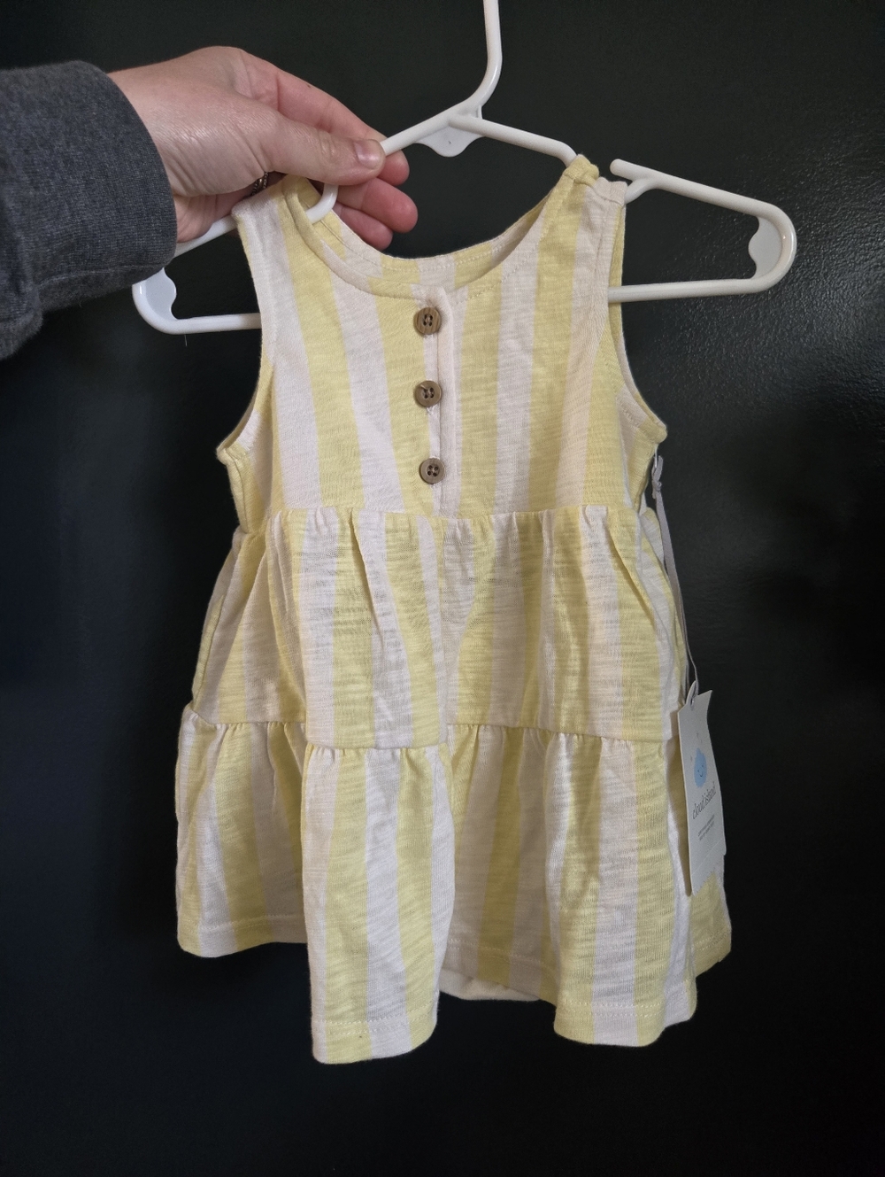 Cloud Island Striped Dress NWT Baby Girl 3-6 Months